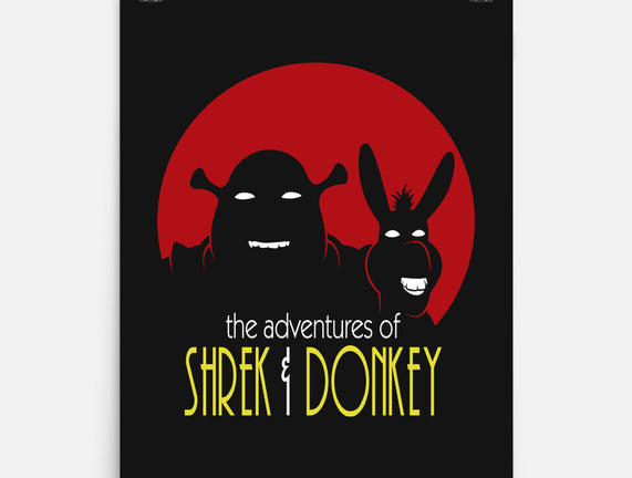 Adventures Of Shrek And Donkey