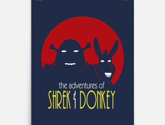 Adventures Of Shrek And Donkey