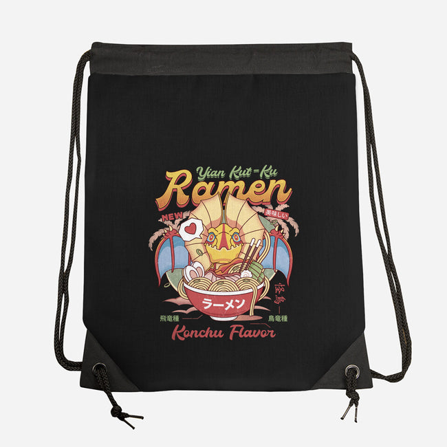 Yian Kut Ku Ramen-None-Drawstring-Bag-LAGELANTEE