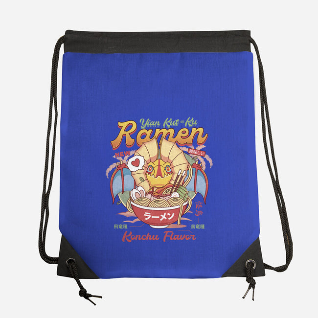 Yian Kut Ku Ramen-None-Drawstring-Bag-LAGELANTEE