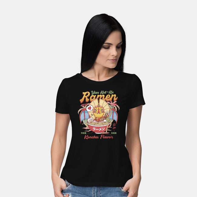 Yian Kut Ku Ramen-Womens-Basic-Tee-LAGELANTEE