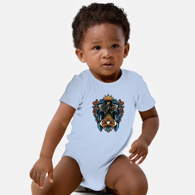 Queens Desire-Baby-Basic-Onesie-momma_gorilla