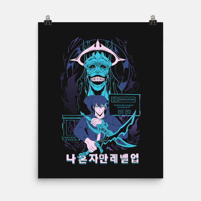 Solo Leveling-None-Matte-Poster-yumie