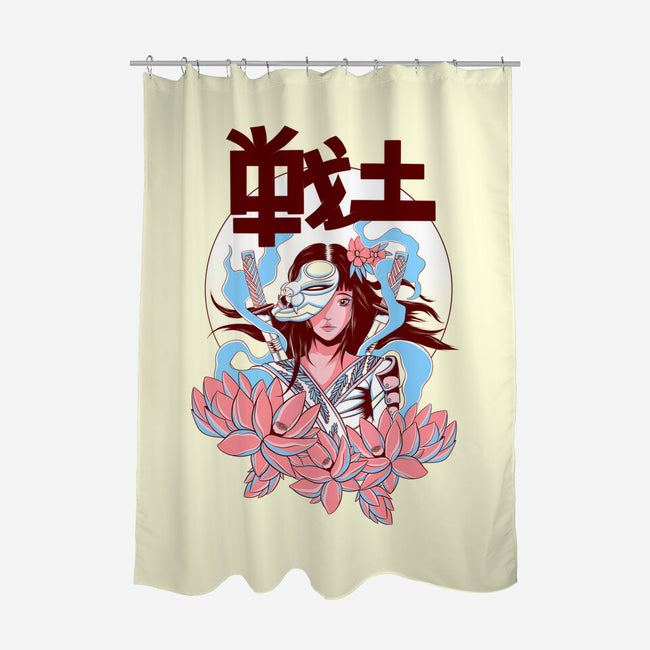 Samurai Secret-None-Polyester-Shower Curtain-yumie