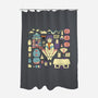 Aways With My Things-None-Polyester-Shower Curtain-yumie