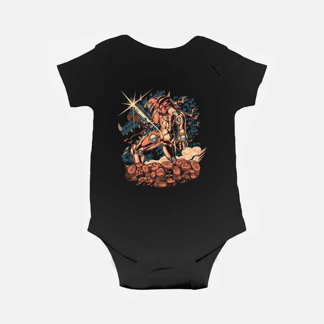 One Target At A Time-Baby-Basic-Onesie-Estudio Horta