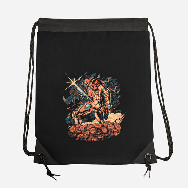 One Target At A Time-None-Drawstring-Bag-Estudio Horta