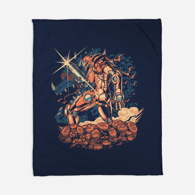 One Target At A Time-None-Fleece-Blanket-Estudio Horta