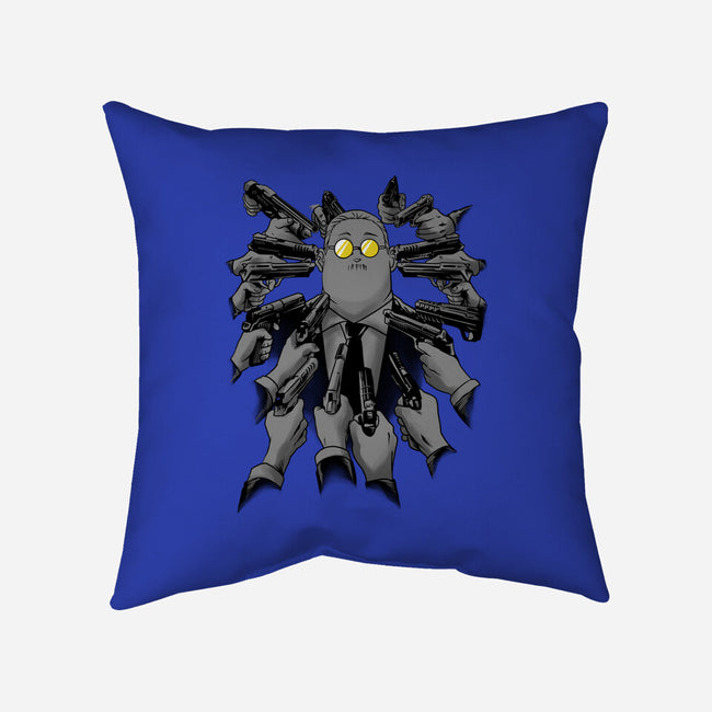 Sakamoto Vs Everybody-None-Removable Cover w Insert-Throw Pillow-spoilerinc