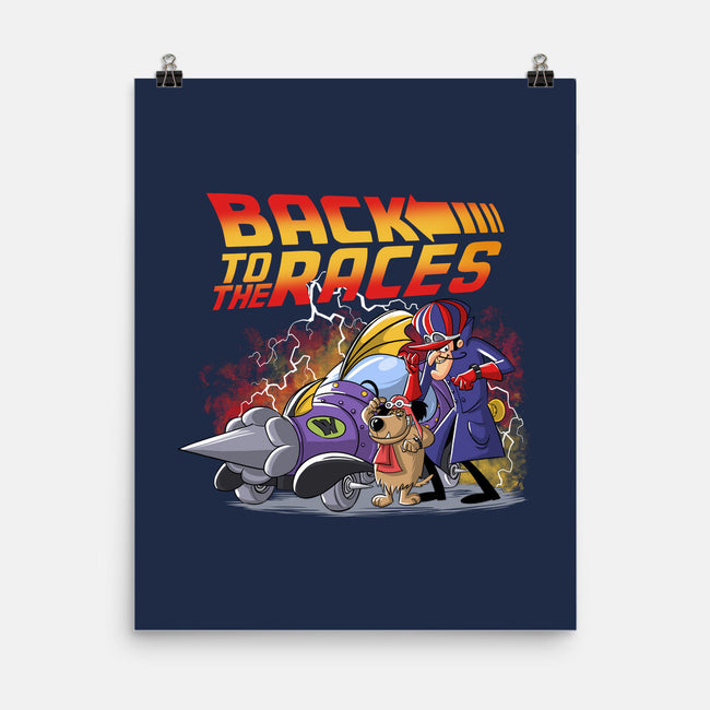 Back To The Races-None-Matte-Poster-zascanauta