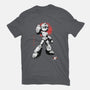 Mega Kid Sumi-e-Mens-Basic-Tee-Astrobot Invention