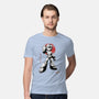 Mega Kid Sumi-e-Mens-Premium-Tee-Astrobot Invention