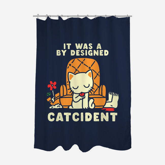 Catcident-None-Polyester-Shower Curtain-naomori