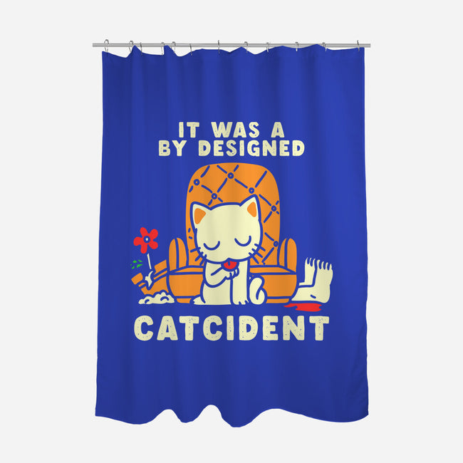 Catcident-None-Polyester-Shower Curtain-naomori