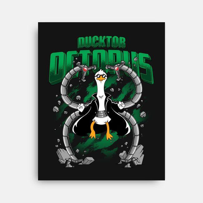 Ducktor Octopus-None-Stretched-Canvas-Tri haryadi