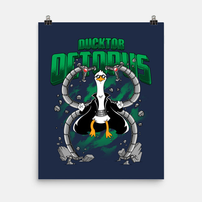 Ducktor Octopus-None-Matte-Poster-Tri haryadi