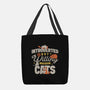 Willing To Discuss Cats-None-Basic Tote-Bag-Herk Up Tees