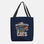 Willing To Discuss Cats-None-Basic Tote-Bag-Herk Up Tees