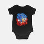 Hedgehog Paint-Baby-Basic-Onesie-nickzzarto