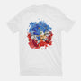 Hedgehog Paint-Mens-Basic-Tee-nickzzarto