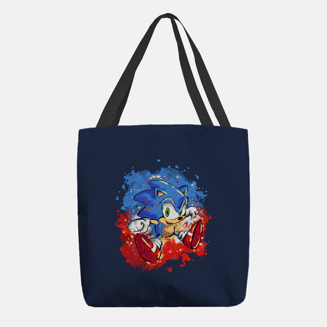 Hedgehog Paint-None-Basic Tote-Bag-nickzzarto