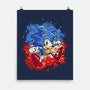 Hedgehog Paint-None-Matte-Poster-nickzzarto