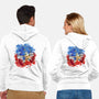 Hedgehog Paint-Unisex-Zip-Up-Sweatshirt-nickzzarto