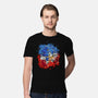 Hedgehog Paint-Mens-Premium-Tee-nickzzarto