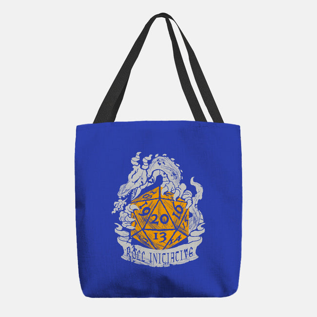 The Roll Initiative-None-Basic Tote-Bag-FunkVampire