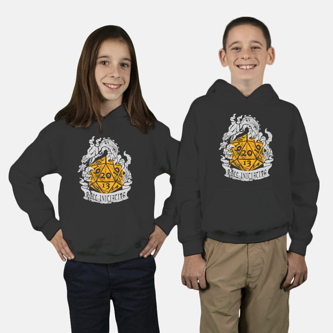 The Roll Initiative-Youth-Pullover-Sweatshirt-FunkVampire