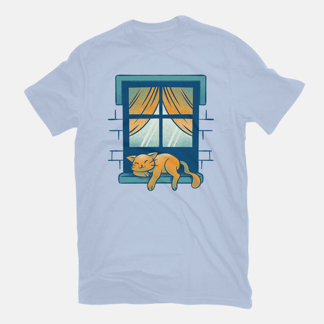 Relax On Window-Unisex-Basic-Tee-FunkVampire