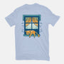 Relax On Window-Unisex-Basic-Tee-FunkVampire