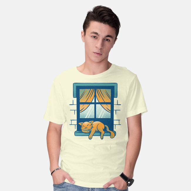 Relax On Window-Mens-Basic-Tee-FunkVampire