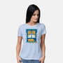 Relax On Window-Womens-Basic-Tee-FunkVampire