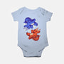 Fire And Water Dragons-Baby-Basic-Onesie-FunkVampire