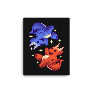 Fire And Water Dragons
