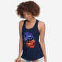 Fire And Water Dragons-Womens-Racerback-Tank-FunkVampire