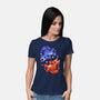 Fire And Water Dragons-Womens-Basic-Tee-FunkVampire