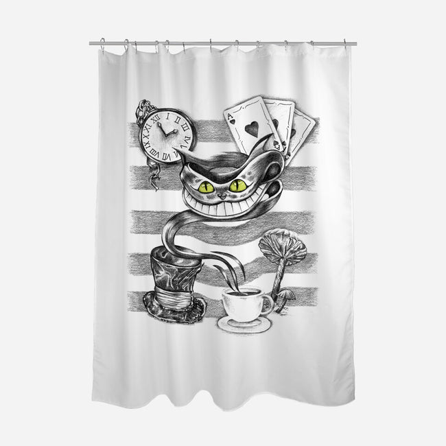 World Of Alice-None-Polyester-Shower Curtain-Umberto Vicente