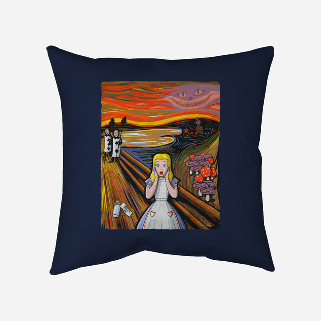 Alice In Screamland-None-Removable Cover w Insert-Throw Pillow-NMdesign