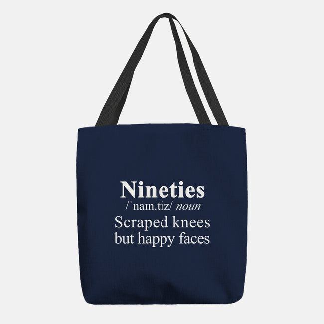 Definition Of Childhood-None-Basic Tote-Bag-NMdesign