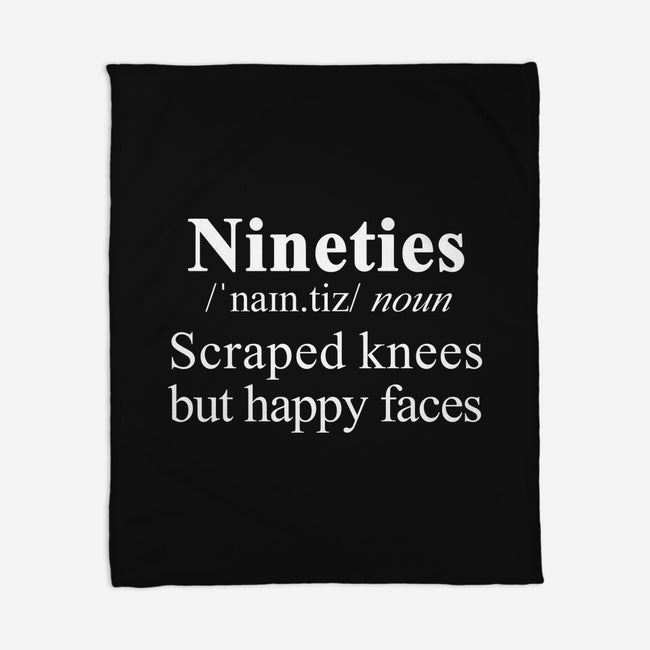 Definition Of Childhood-None-Fleece-Blanket-NMdesign