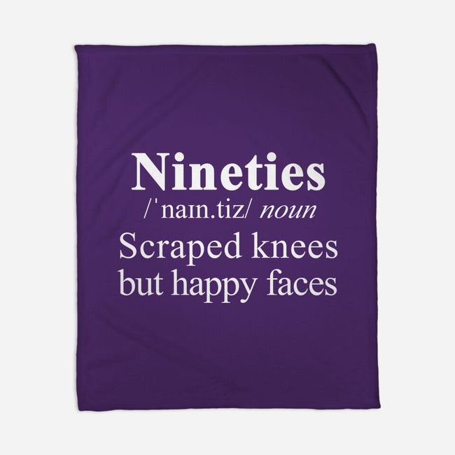 Definition Of Childhood-None-Fleece-Blanket-NMdesign