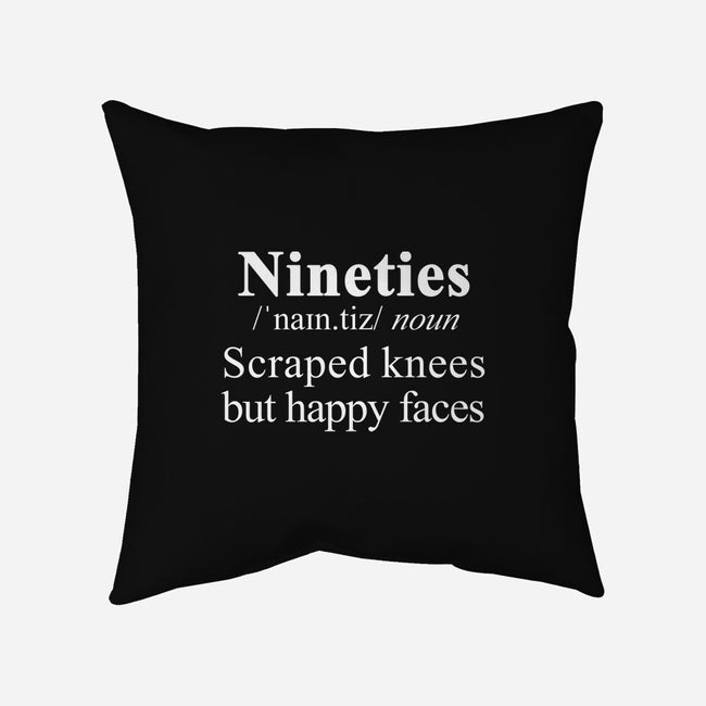 Definition Of Childhood-None-Removable Cover w Insert-Throw Pillow-NMdesign