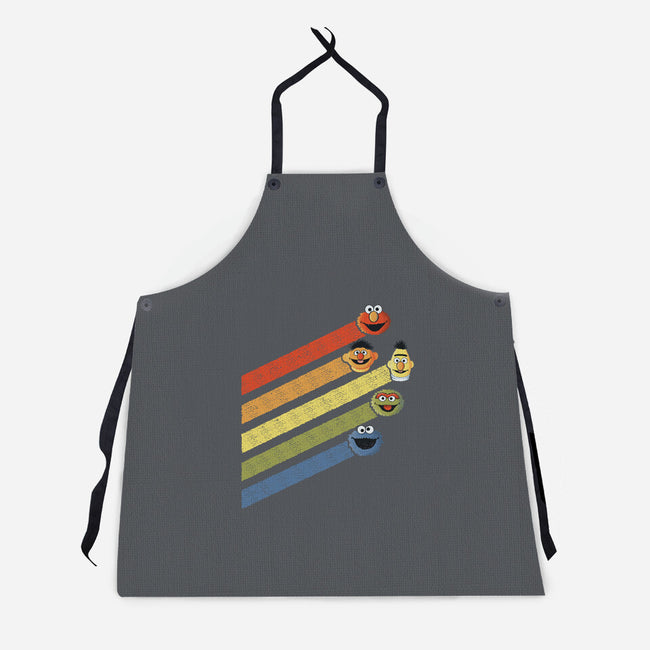 Retro Sesame-Unisex-Kitchen-Apron-NMdesign