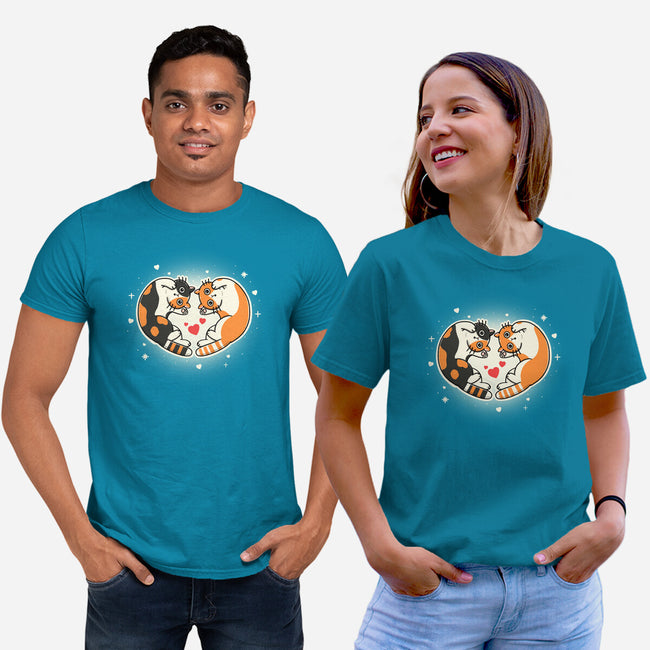 The Meow Lovers-Unisex-Basic-Tee-Freecheese