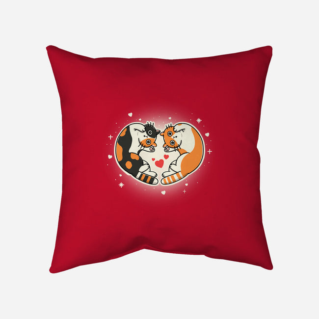 The Meow Lovers-None-Removable Cover w Insert-Throw Pillow-Freecheese