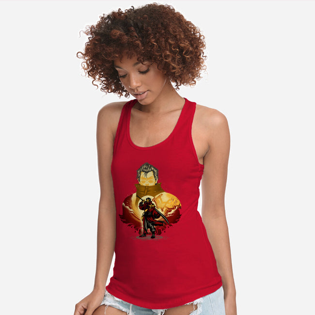 Warrior Monk Of Yevon-Womens-Racerback-Tank-hypertwenty