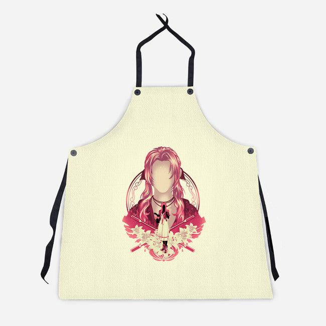 The Flower Peddler-Unisex-Kitchen-Apron-hypertwenty