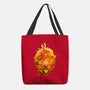 Flaming Tail Specimen-None-Basic Tote-Bag-hypertwenty